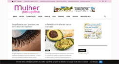 Desktop Screenshot of mulherportuguesa.com